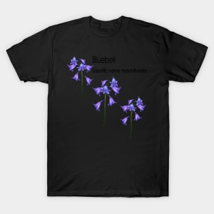 Bluebell (Scientific name Hyacinthoides) T-Shirt